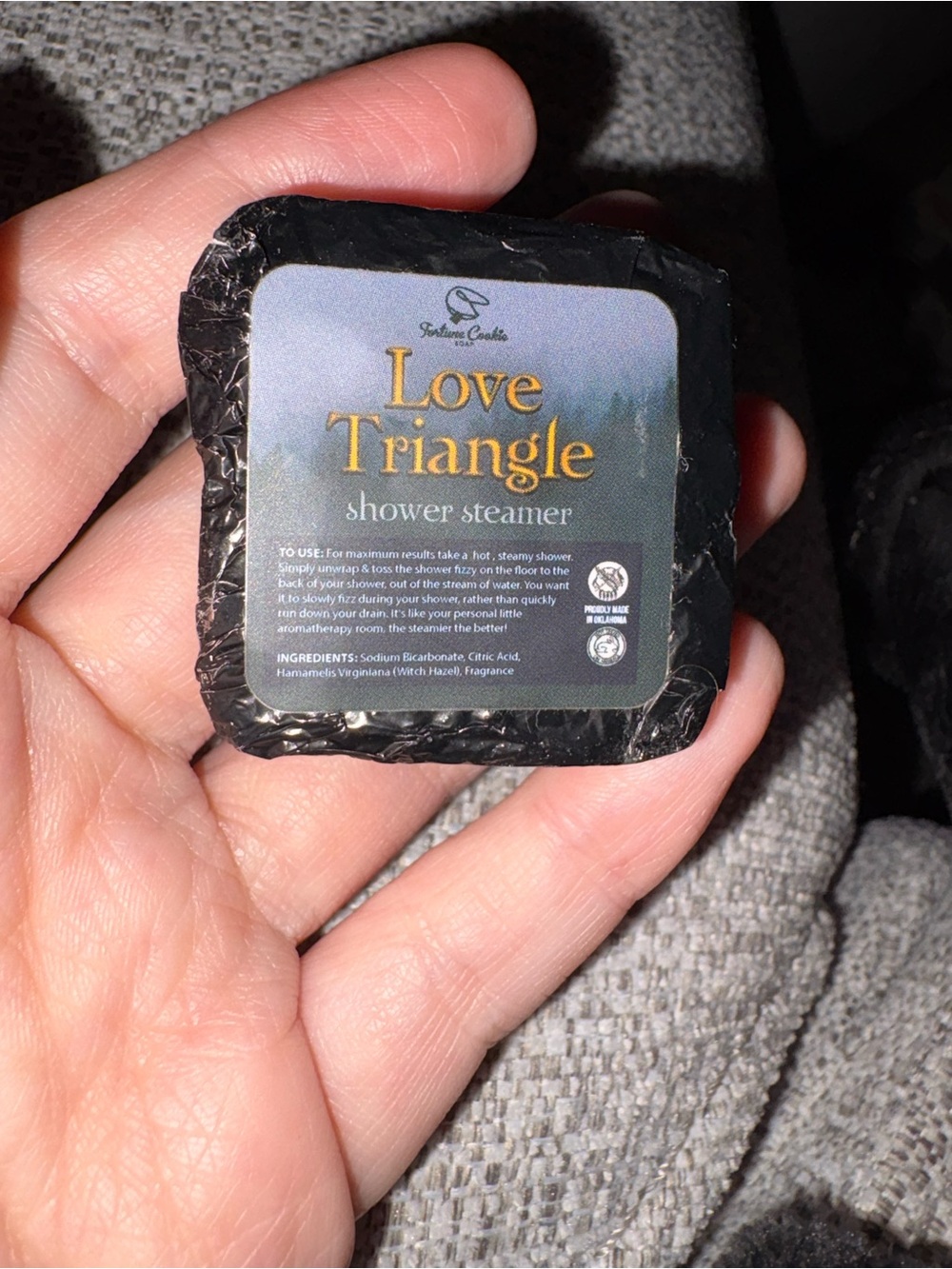 Love Triangle Shower Steamer